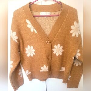 Flower Cardigan By Chelsea and Theodore